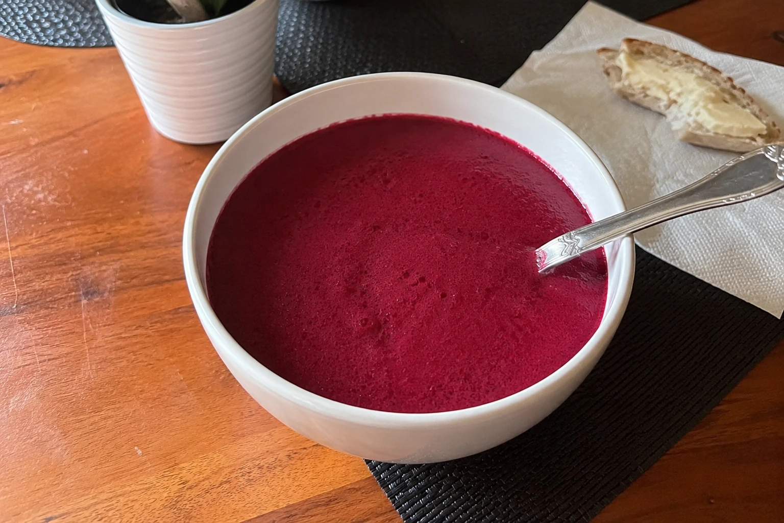 Citromfüves céklakrémleves
